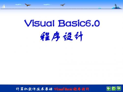 VB6.0理论第三版第1章