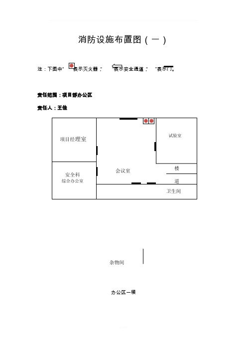 消防设施平面布置图