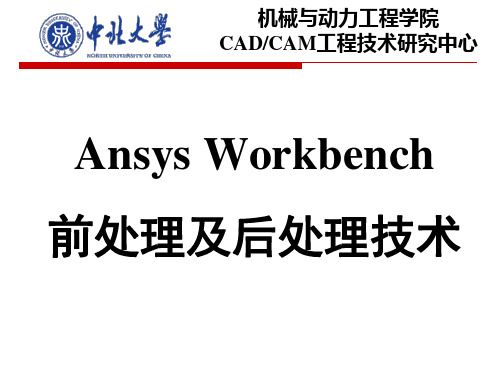 ANSYS Workbench 前后处理