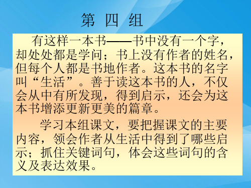 钓鱼的启示第一课时语文课件PPT