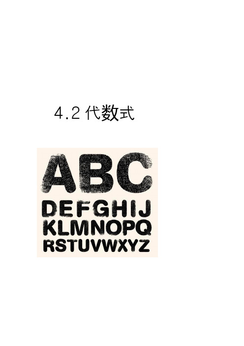 4.2代数式教学设计26