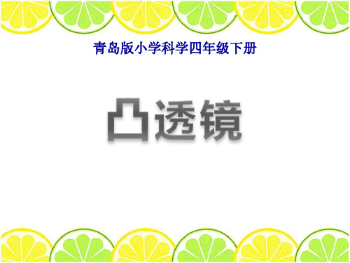 《凸透镜》 PPT实用课件