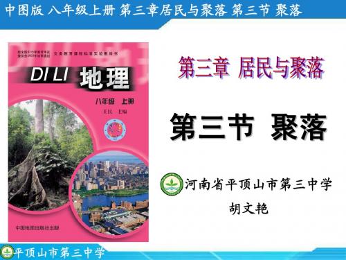 河南省地理优质课一等奖《聚落》说课课件