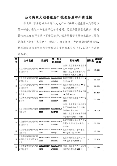 关于持续开展房地产中介市场乱象整治工作.doc