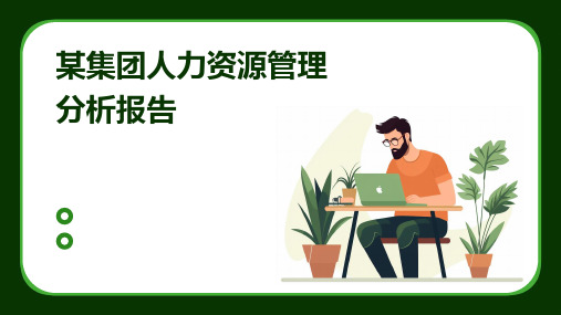 某集团人力资源管理分析报告