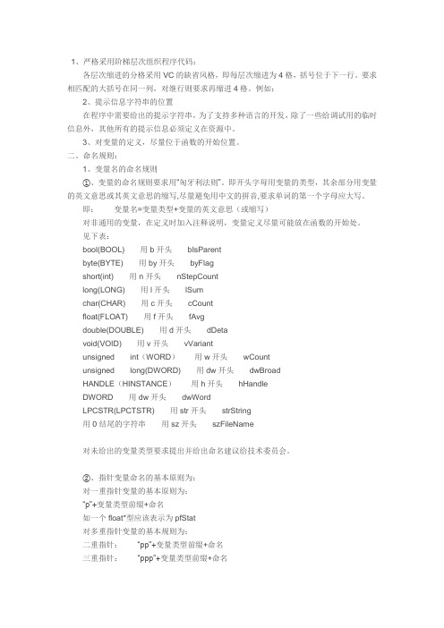 C语言变量命名规则