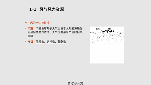 风力发电基础知识模板PPT课件