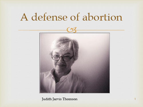 Adefenseofabortion