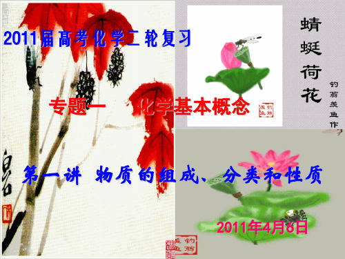 2011届高考化学二轮复习.