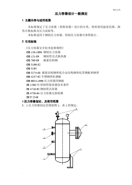 压力容器标准