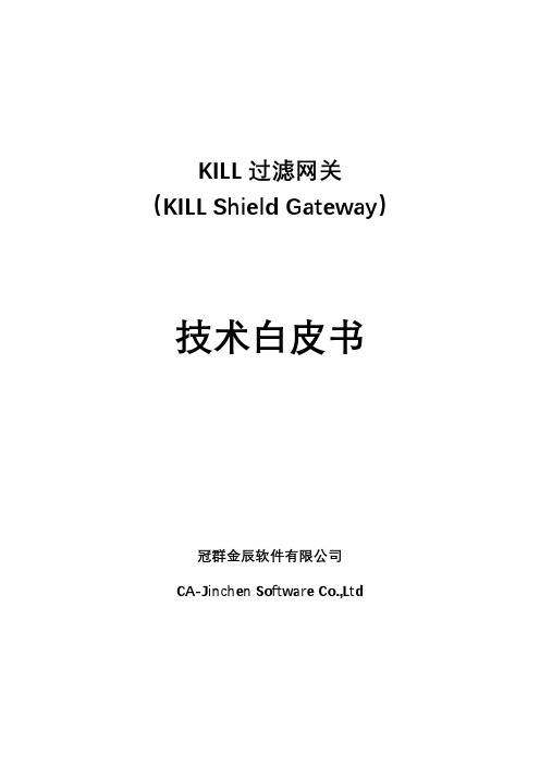 KILL过滤网关_技术白皮书