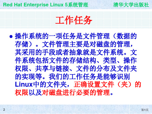 文件权限及磁盘管理PPT