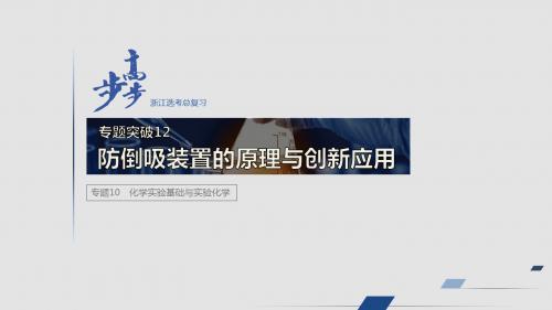 步步高高2020届高2017级高三一轮复习课件配套学案专题10专题突破12