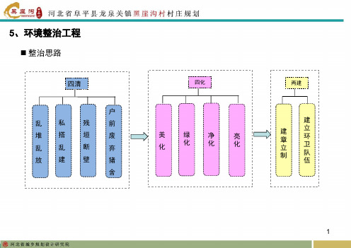 阜平县黑崖沟村规划02PPT课件