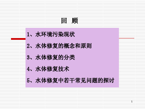 土壤污染与修复PPT教学课件