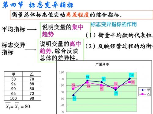 标志变异指标