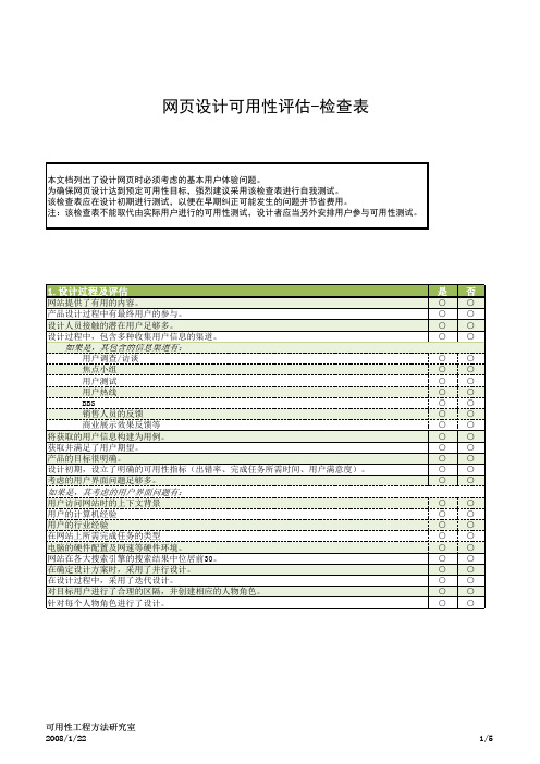 080122-可用性评估-检查表