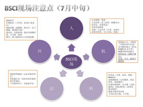 BSCI验厂 现场注意点+5有6无