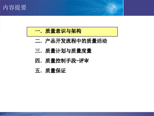 研发质量管理