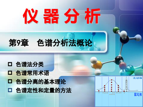 第9章 色谱分析法概论