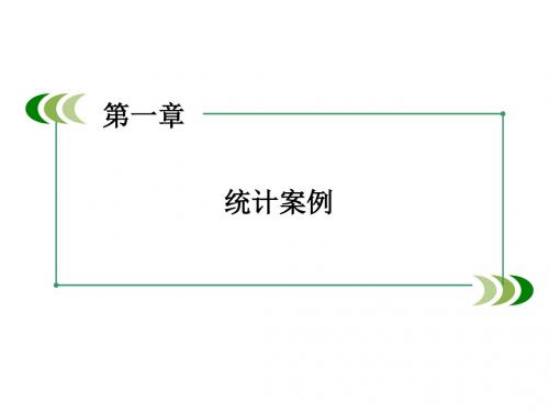 高二数学同步教学课件：1.2《独立性检验的基本思想及其初步应用》(新人教A版选修1-2)