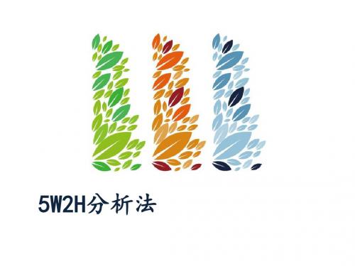 5W2H分析法