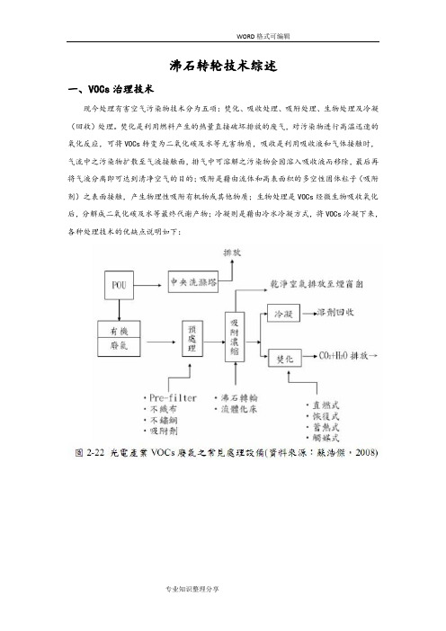 沸石转轮技术综述