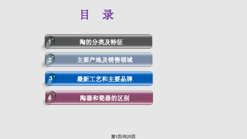 陶器了解分析PPT课件