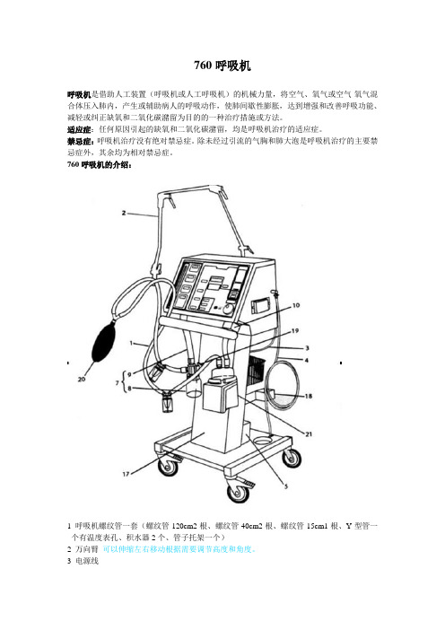 呼吸机操作流程图文专业讲解