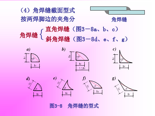 钢结构角焊缝