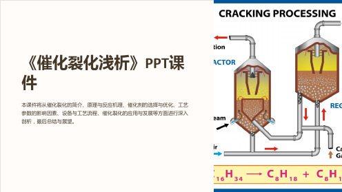 《催化裂化浅析》课件