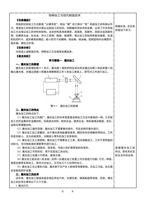 特种加工与现代制造技术详解