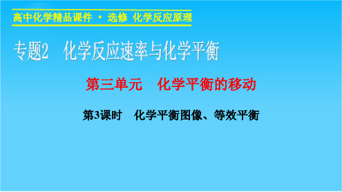 【课堂设计】高二化学苏教版选修4课件专题2 第三单元 第3课时 化学平衡图像、等效平衡