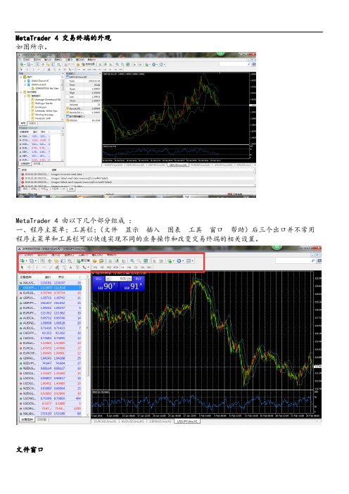 mt4软件基础操作简介