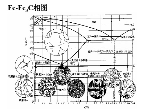 铁碳相图及C曲线