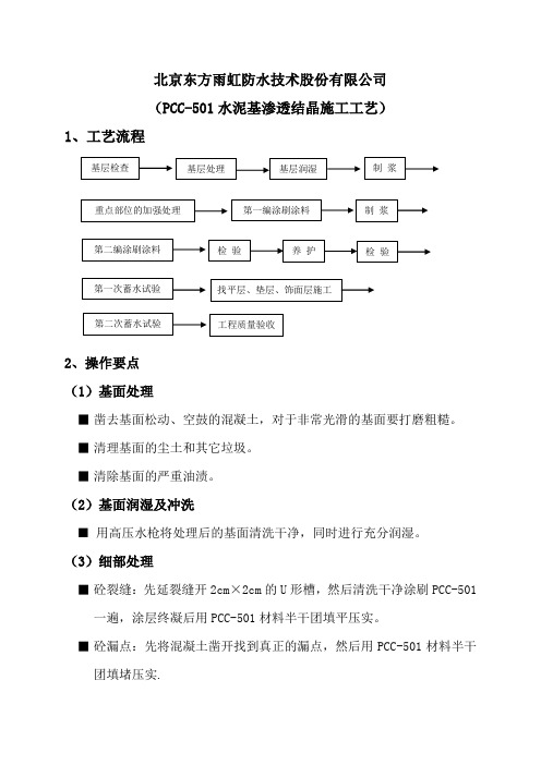 渗透结晶施工方案60367