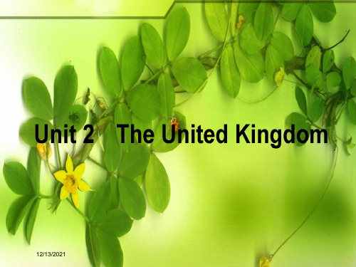 高考英语一轮复习构想 unit 2 the united kingdom课件