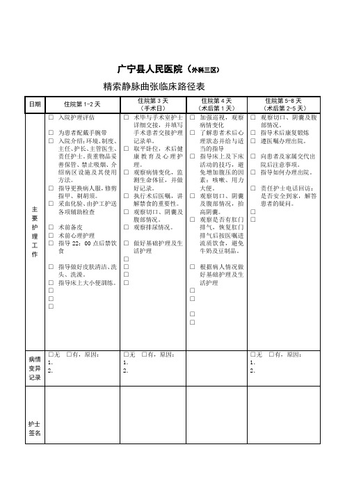 精索静脉曲张