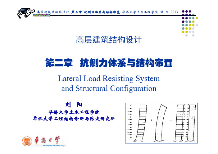 第2章 抗侧力体系与结构布置 2013