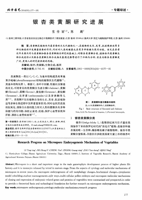 银杏类黄酮研究进展