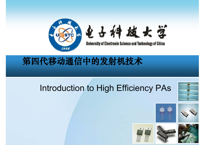 5. Introduction to High Efficiency PAs