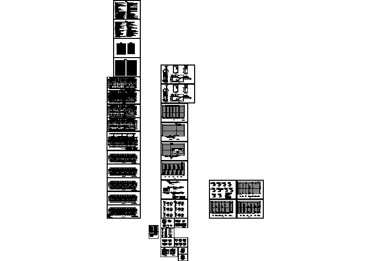 山东某地别墅建筑工程给排水cad图