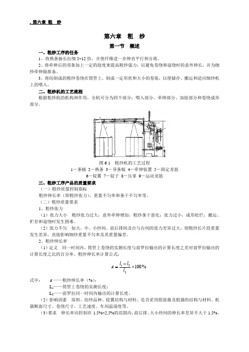 第六章粗纱