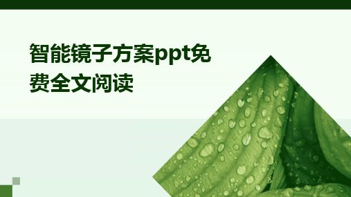 智能镜子方案ppt免费全文阅读