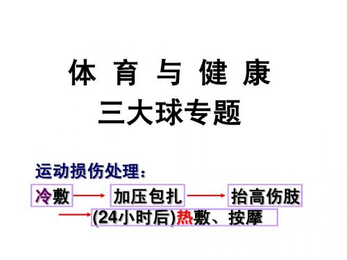 基本能力之体育(三大球)