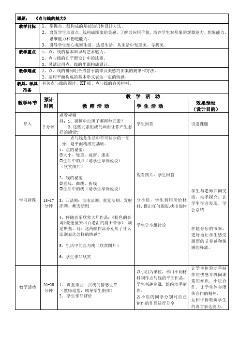 点与线的魅力