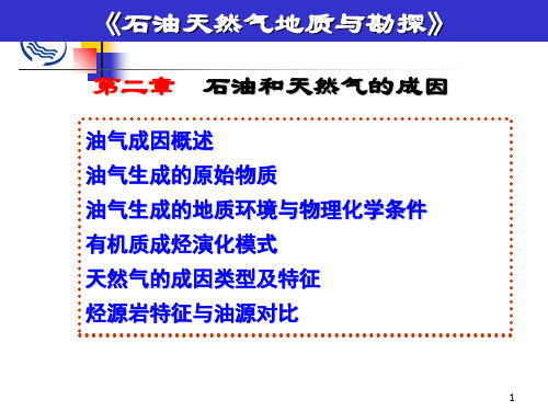 石油天然气地质与勘探2-7油源对比