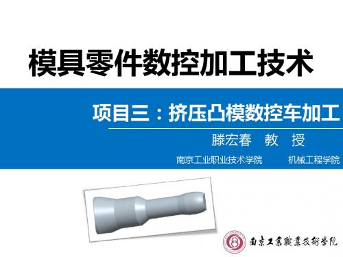 模具零件数控加工技术任务31工艺的方案制定-文档资料