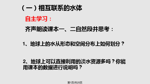 自然界的水循环市级公开课一等奖PPT课件