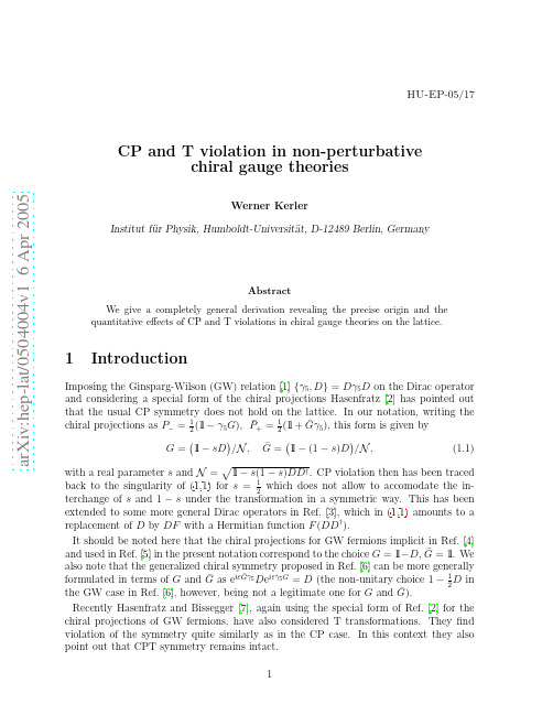 CP and T violation in non-perturbative chiral gauge theories